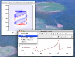 image line profile advanced